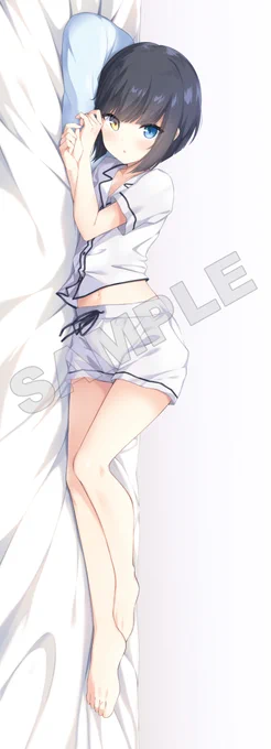 狐火黒乃の抱き枕カバー受注が開始されました～!頑張って描いたのでみんなにみてほしい…!!受注ページ → 合わせて添い寝ボイスもあるよ～～!添い寝ボイス →  