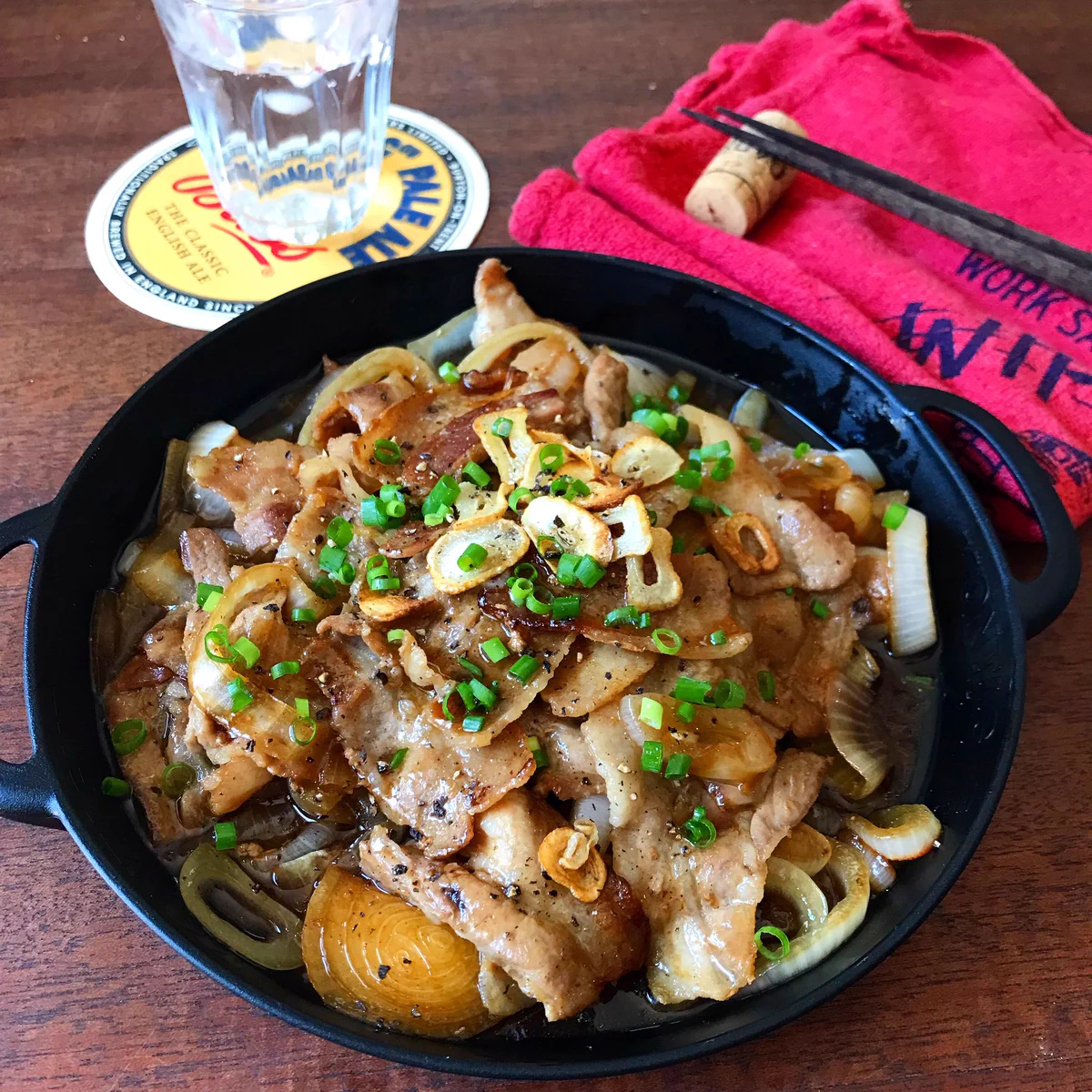 簡単で絶品の「豚バラペッパーレモンステーキ」。ぜひご賞味ください！