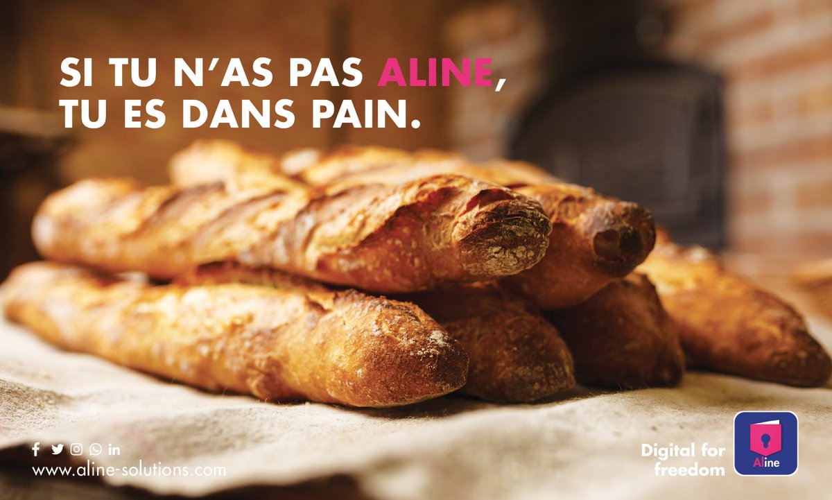 Aline_civ's tweet photo. Joli pain bien cui, mais tu n’as pas monnaie. Tu #Aline ou bien c’est compless ?
Télécharge Aline et récupère ta monnaie
Sur Google Play : https://t.co/yaavAJ1IB2
Sur IOS : https://t.co/E3LzfkE4I4
Toutes les infos sur https://t.co/kjM4m0si6r
#Yapasmonnaie #Aline #Digital4Freedom https://t.co/Svf1eQAaqU