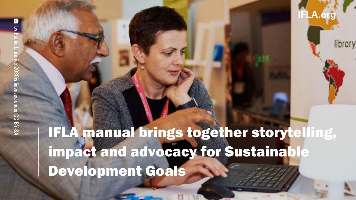IFLA_LibraryMap's tweet image. Our @IFLA Storytelling Manual is a resource to help you #PowerYourAdvocacy. Read all about it in our interview with @Europeana bit.ly/3vObVUl

#WorldLibraryMap #DigitalStorytelling