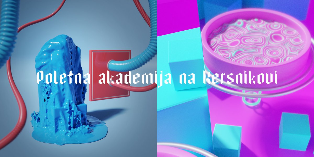 <a href="/RampaLab/">RampaLab</a> vabi na prvo Poletno akademijo za otroke in mlade, ki jih zanima svet animacije in ustvarjanja iz gline. Udeleženci (9–14 let) bodo razvijali karakterje za animacijo, katere bodo prenesli v 3D-digitalno okolje. 

⏰28. 6.–2. 7. 2021

Več -> kersnikova.org/posts/events/a…