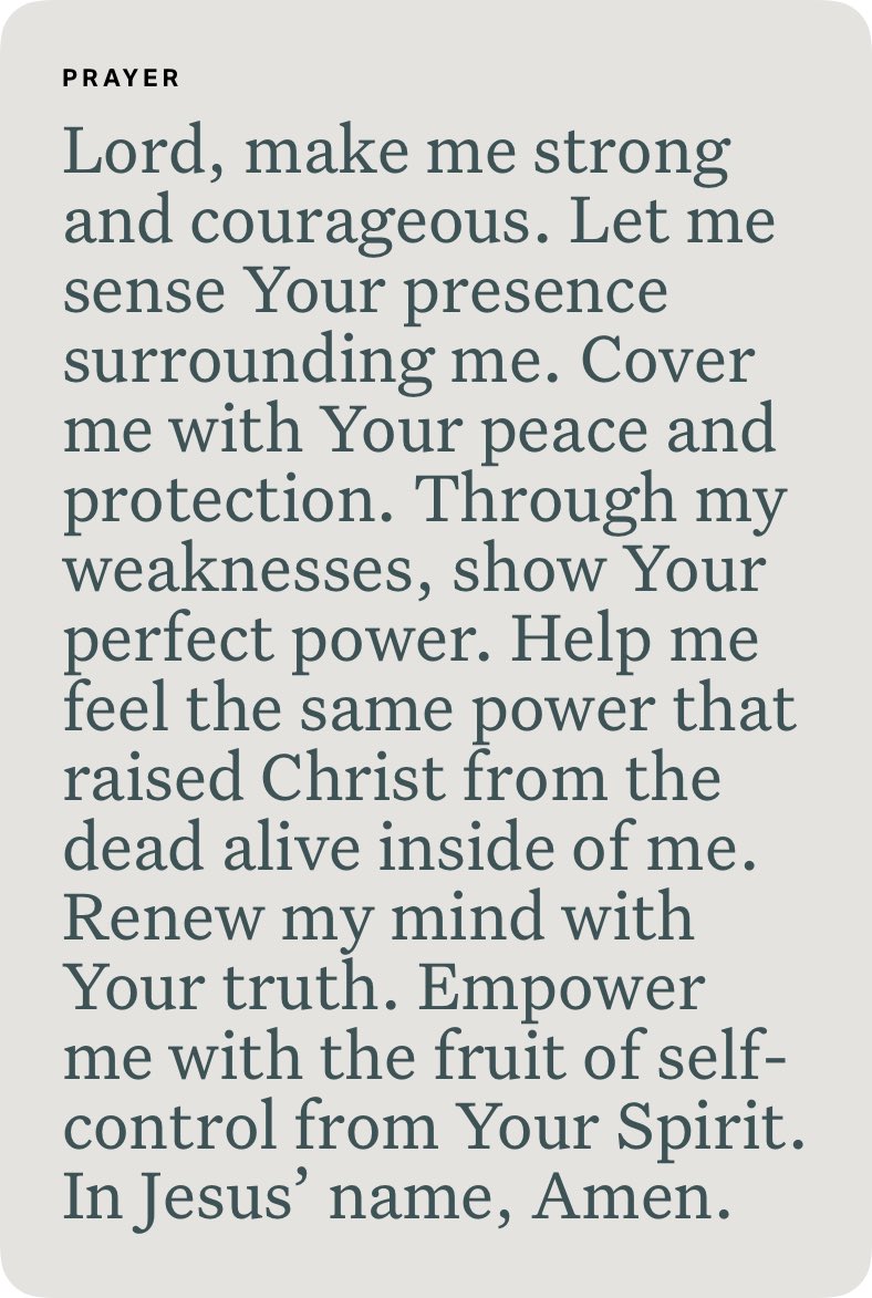 dbillz11's tweet photo. God’s strength is second to none! He will provide what you need to overcome fear. Fear does not come from God, our imperfections allow for fear to come into our lives! But God will provide what we need. Pray and ask Him! #LiveBlessed https://t.co/SahpREV4L3