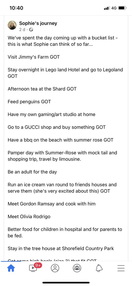 <a href="/jamesmartinchef/">James Martin</a> <a href="/GordonRamsay/">Gordon Ramsay</a> you can contact them on Facebook or Instagram via “Sophie’s journey or co tact me. Many thanks in advance as I k ow you have done a lot for me in the past when Darren passed away.