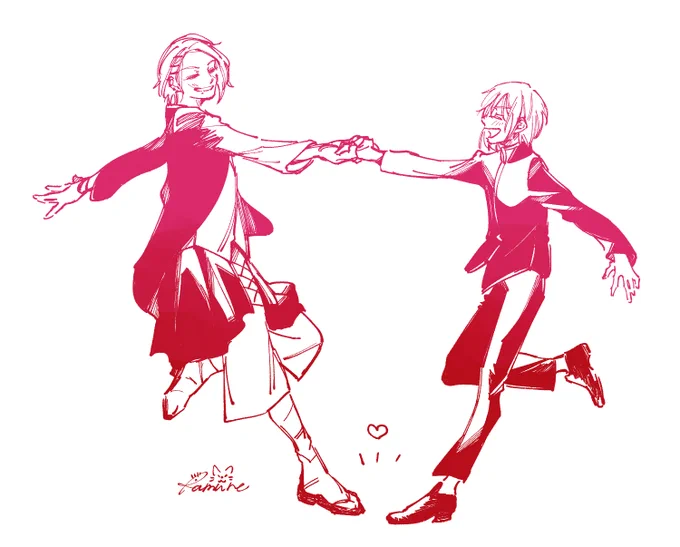 踊るフミキサ 
#ユニヴェール美術部 