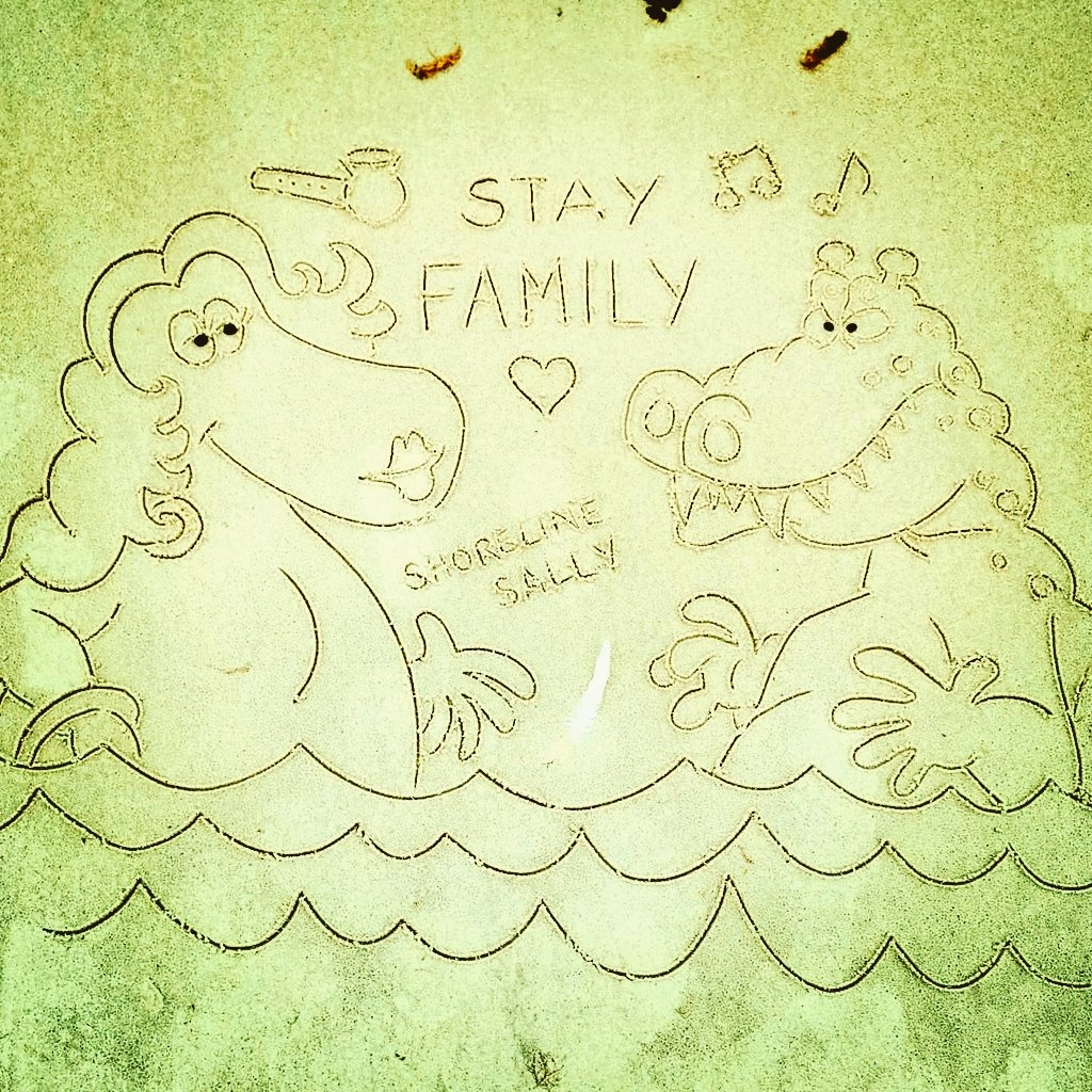 DigiDaughter's tweet photo. Stay Family ๐ #LoveLyness #FerociousNess #Nessie #TheFamilyNess #ThistleWhistle #PeterMaddocks #CBBC #LochNessMonster #LochNess
๐ #StaySafe #sanddrawing #beachart ๐๐๐ #Lockdown2021 #morale #VitaminSea #Lockdown2020 #comics #cartoons โ๏ธ #SandBanksy #shorelinesally No.994 995 https://t.co/ZAoufnqKql