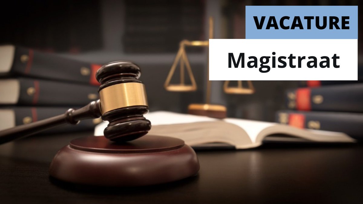 #Vacature #Magistraat Er werden 27 nieuwe vacatures in het Belgisch Staatsblad gepubliceerd; 19 rechters in de rechtbank van eerste aanleg, 5 rechters in de arbeidsrechtbank en 3 rechters in de ondernemingsrechtbank. Meer info: bit.ly/3j4ecbg &amp; bit.ly/2TO8QGS