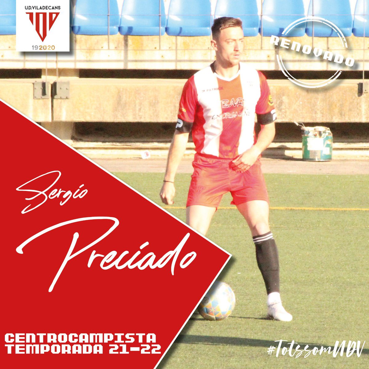 Primer equipo|🔴⚪️ RENOVACIONES

¡Feliz lunes rojiblancos! Hoy comienza el verano⛱ y no hay mejor momento para que empecéis a conocer a nuestros guerreros de la próxima temporada.

PD: ¡ESTAD ATENTOS HOY!

📸 <a href="/sandra_vericat/">Sandra Vericat</a> y <a href="/laiaines_/">Laia 💖</a> 

#totssomudv