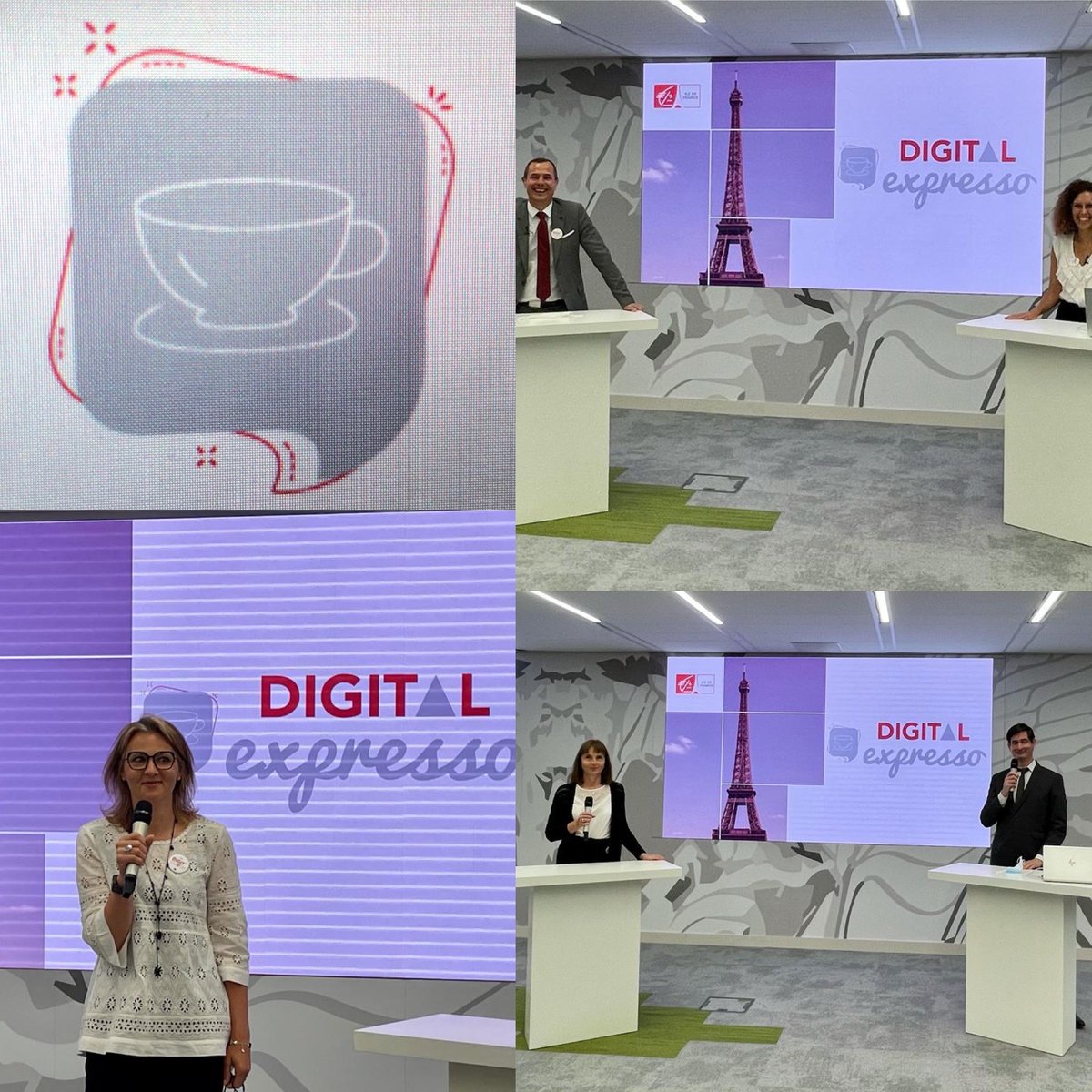10ème édition « Digital Expresso » à la Caisse d’Epargne Ile-de-France. Agences collaboratives et pratiques collaboratives au sommaire ! #TransfoDigitale #Collaboratif #DigitalExpresso #DigitalbyCeidf #Transversalité <a href="/emiliejud/">Emilie Judge</a> <a href="/CE_iledefrance/">Caisse d'Epargne IDF</a>