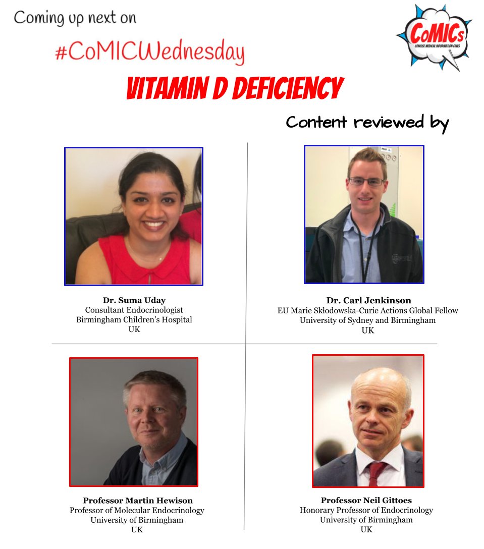 SIMBA & CoMICs (@simbacomics) on Twitter photo Sneak peek at upcoming #CoMICWednesday
Vitamin D Deficiency
by <a href="/SimbaComics/">SIMBA & CoMICs</a> team
Lead creator: <a href="/SimranPiya/">Simran Piya</a>
Input from: Dr Suma Uday 🇬🇧, Dr Carl Jenkinson🇬🇧, <a href="/MartinHewison/">Martin Hewison</a>🇬🇧 & <a href="/DrNeilGittoes/">Prof Neil Gittoes</a>🇬🇧 Sneak peek at upcoming #CoMICWednesday
Vitamin D Deficiency
by <a href="/SimbaComics/">SIMBA & CoMICs</a> team
Lead creator: <a href="/SimranPiya/">Simran Piya</a>
Input from: Dr Suma Uday 🇬🇧, Dr Carl Jenkinson🇬🇧, <a href="/MartinHewison/">Martin Hewison</a>🇬🇧 & <a href="/DrNeilGittoes/">Prof Neil Gittoes</a>🇬🇧
