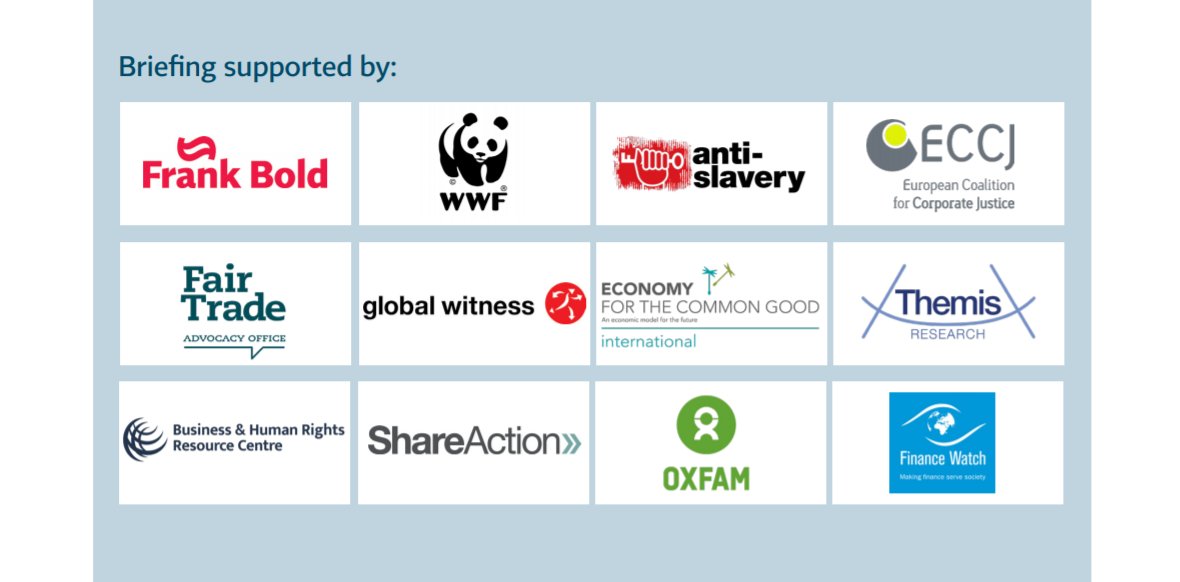 📌Connecting the dots in #SustainableCorporateGovernance: leading NGOs publish detailed recommendations to clarify directors’ responsibilities to oversee #sustainability bit.ly/3q6P4Cf
Thread ↘️
