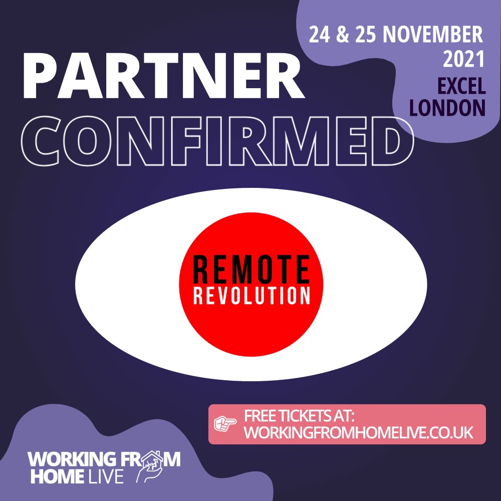 WFH_Live's tweet photo. We are proud to announce our new partnership with @RemoteRevUK. 

Remote Revolution is a unique remote-working portal exploring the benefits of working remotely or working from home. 

If you want to find out more about them click the link! https://t.co/W3ee1GUTlL https://t.co/CcVT7a9gnd