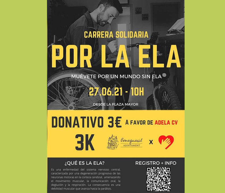 HelpncareSl's tweet photo. Hoy es el Día Internacional de la Esclerosis Lateral Amiotrófica y queremos difundir esta carrera solidaria por un mundo sin ELA. Tenéis hasta el día 26 para registraros, ¿a qué esperáis? 💪💚💚💚
#LuzporlaELA #DíaMundialdelaELA #vivoconELA #CarreraSolidaria #Helpncare https://t.co/uDdHwVyjm7