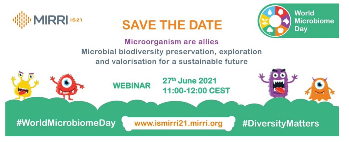 Facultat Biològiques-UV.ES (@biologiquesuv) on Twitter photo If you are a student, teacher, parent, guardian, educator or just a microbe-enthusiast, save the date for the World Microbiome day Webinar
Registration is free but compulsory to receive the links
Register here: forms.gle/YJtSotrA9dfbBw…
<a href="/bioadr/">ADR Facultat Biològiques – Universitat de València</a>
<a href="/CdCienciaUV/">UCC+i UV</a>
<a href="/UV_EG/">Universitat València</a>
<a href="/SWIValencia/">Micromón València. Tiny Earth, SWI, Micromundo</a> If you are a student, teacher, parent, guardian, educator or just a microbe-enthusiast, save the date for the World Microbiome day Webinar
Registration is free but compulsory to receive the links
Register here: forms.gle/YJtSotrA9dfbBw…
<a href="/bioadr/">ADR Facultat Biològiques – Universitat de València</a>
<a href="/CdCienciaUV/">UCC+i UV</a>
<a href="/UV_EG/">Universitat València</a>
<a href="/SWIValencia/">Micromón València. Tiny Earth, SWI, Micromundo</a>