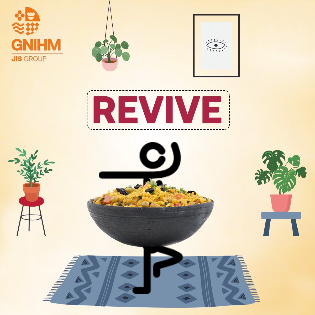 gnihm_jis's tweet photo. Yoga is known to cause good health and happiness. So relax, stretch and revive your spirit this Yoga day. GNIHM celebrates International Yoga day for healthy lifestyle

#GNIHM #JISGroup #JIS #WorldYogaDay https://t.co/yvdavt2sxj