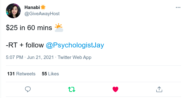LanhNguyen97's tweet photo. @GiveAwayHost @PsychologistJay Hoping!!! https://t.co/xp1yMMkKWz