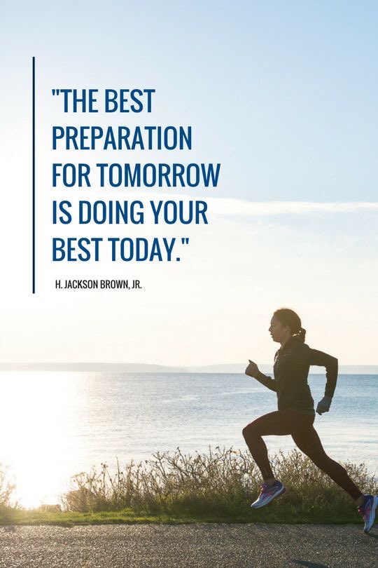 #MondayMotivation it’s easy to get caught up in the monotony of training or look at how far you have to go. Just do your best today…that’s all you can do!!