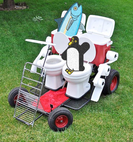 Stukuls's tweet photo. How was your commute?
#work #commute #toilet #commode #WC #car #auto #drive #crap #vehicle #crapper #commuter #spped #tuna #poop #downthedrain #bathroom #wheels #monday #workweek #penguin #penguins https://t.co/DZVktbv3UI