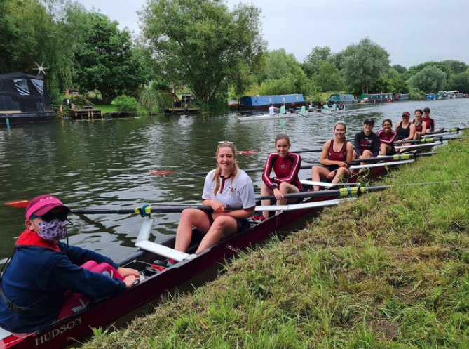 CorpusCambridge's tweet photo. We're happy to say that @CCCBC_1828 W1 was placed in the First Division for this week's races and will race at 18.15 every day. Well done! ๐ฅ๐ฃโโ๏ธ
โ โ โ โ โ โ โ โ โ
#rowing #YeahCorpus #JuneEights https://t.co/9X0wbn98wn