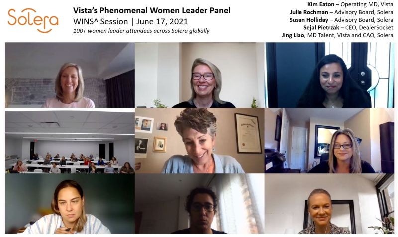 WINS(Woman In Solera)! A truly insightful and inspirational discussion with the Phenomenal Vista Women Leaders Panel.
 
If you’re looking to be part of this incredible move in our inclusive and winning culture, contact us! bit.ly/2TOiEka