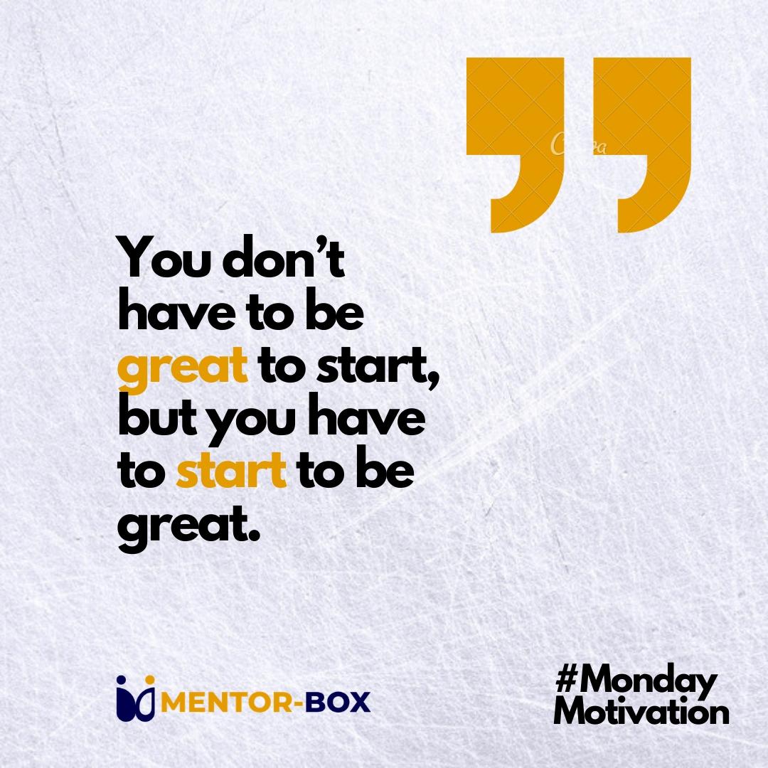 mentorboxng's tweet photo. To know your greatness and achieve excellence, you must first do something. Start this week by doing something productive today!
.
.
.
#MondayMotivation #coworking #hub #startup #entrepreneur #mondaythoughts #kogi #lokoja #startuplife #MondayMorning #mentorbox #coworkingspace https://t.co/LP5KQiTtoN