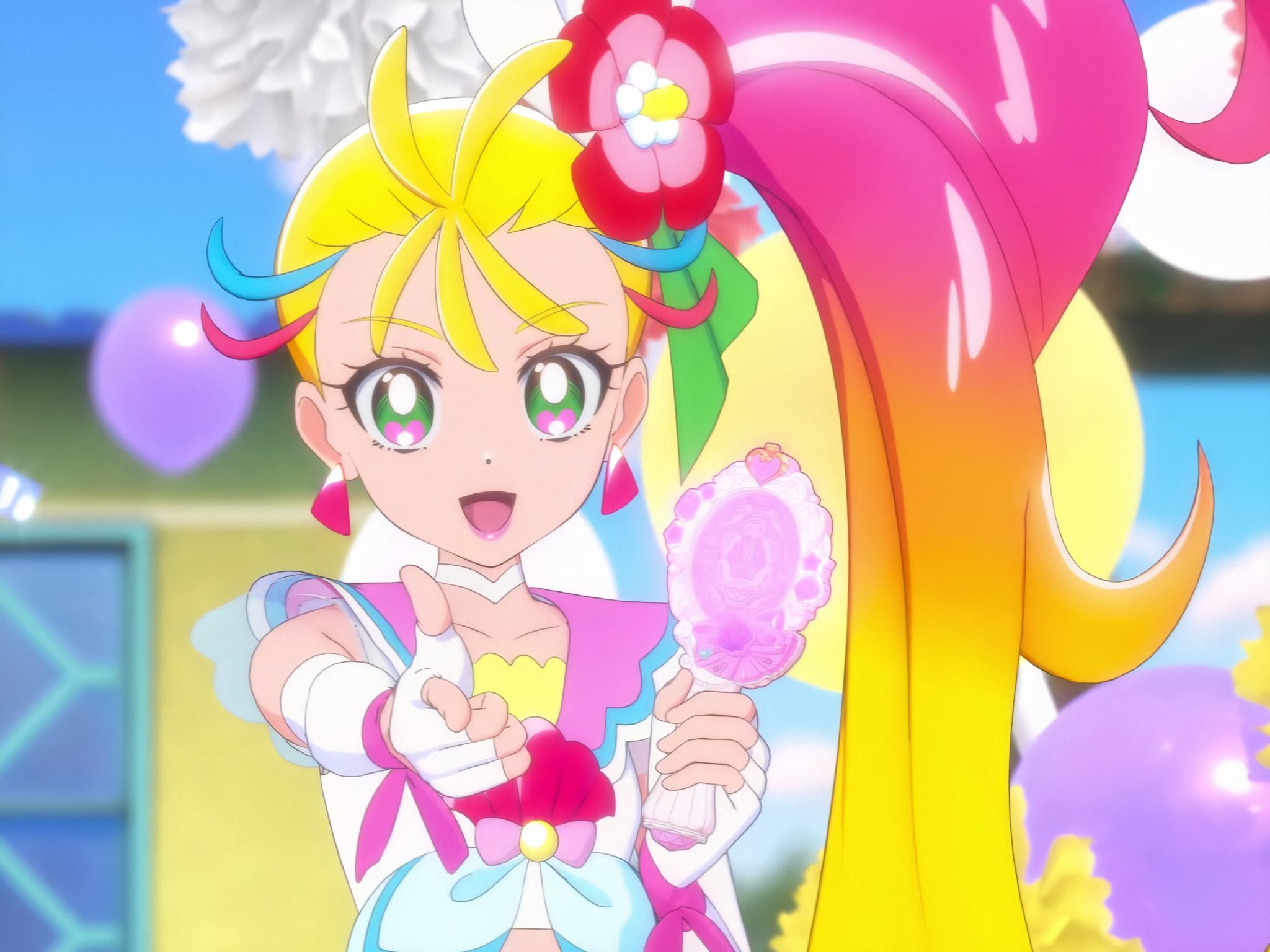 Listen to Tropical Rouge Precure ending 2 Aiming To Go My Way! ~Cure La Mer  ver.~ by ❤🎸🎻Nakime The Biwa Player 2023-2024 UTTP🎸🎻❤ in tropical rouge  precure my tracks playlist online for