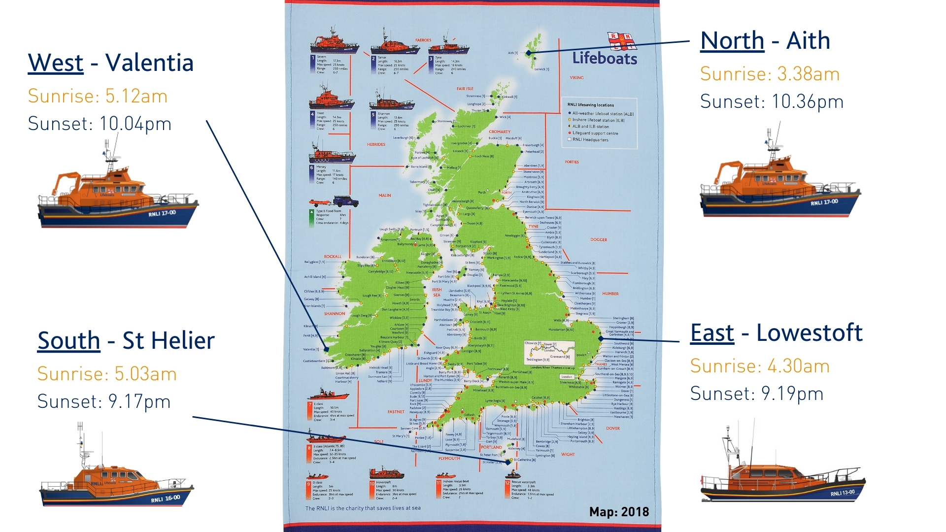 Uk Lifeboat Stations Map توییتر \ Rnli در توییتر: «This Map Can Be Purchased As A Tea Towel From Our  Online Shop! The Perfect Way To Memorise Every Lifeboat Station While You  Cook 😜 Every Purchase