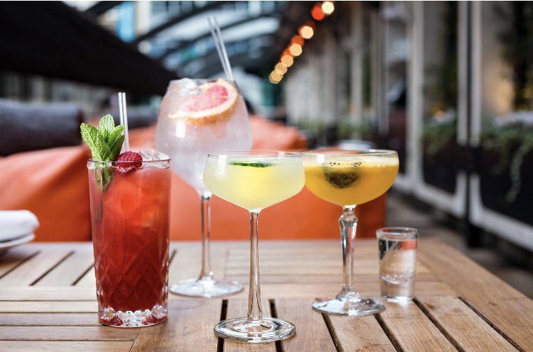 What's your favourite summer cocktail?

There is nothing better than a refreshing cocktail on a sunny summers day! Our drinks menu is packed with delicious cocktails for you to try, you are sure to find your favourites

Book your table now and give them a try