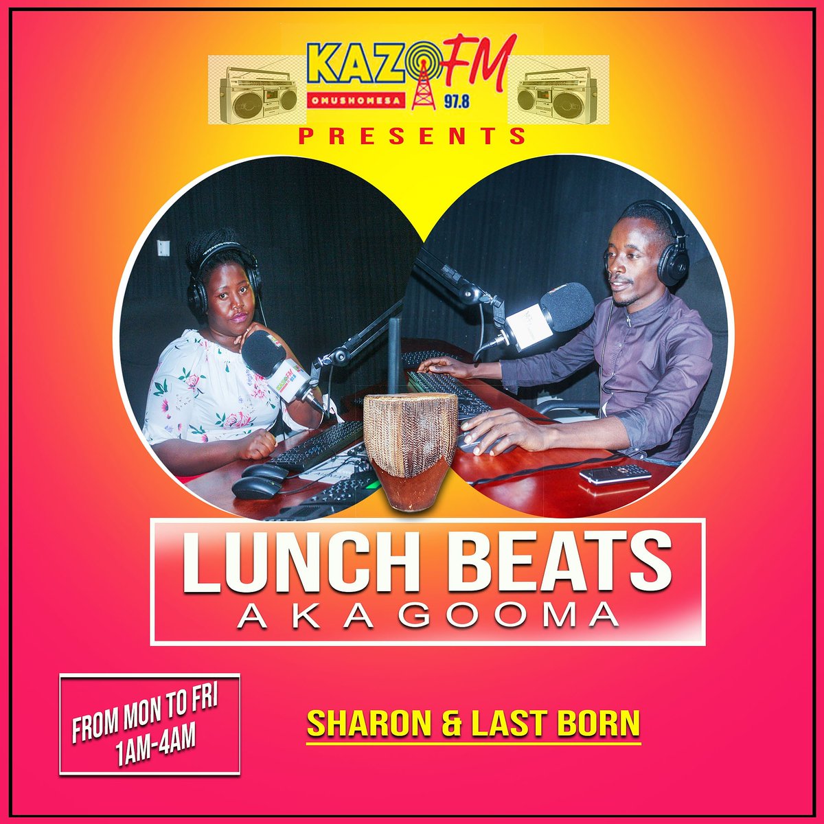 978KazoFM's tweet photo. #Lunch_beats_akagoma
#crushmonday
This is yo Monday reminder that you can handle whatever this week throws at you.
#Request_hour
#Shallon|Lastborn https://t.co/qDSSDhT8hF