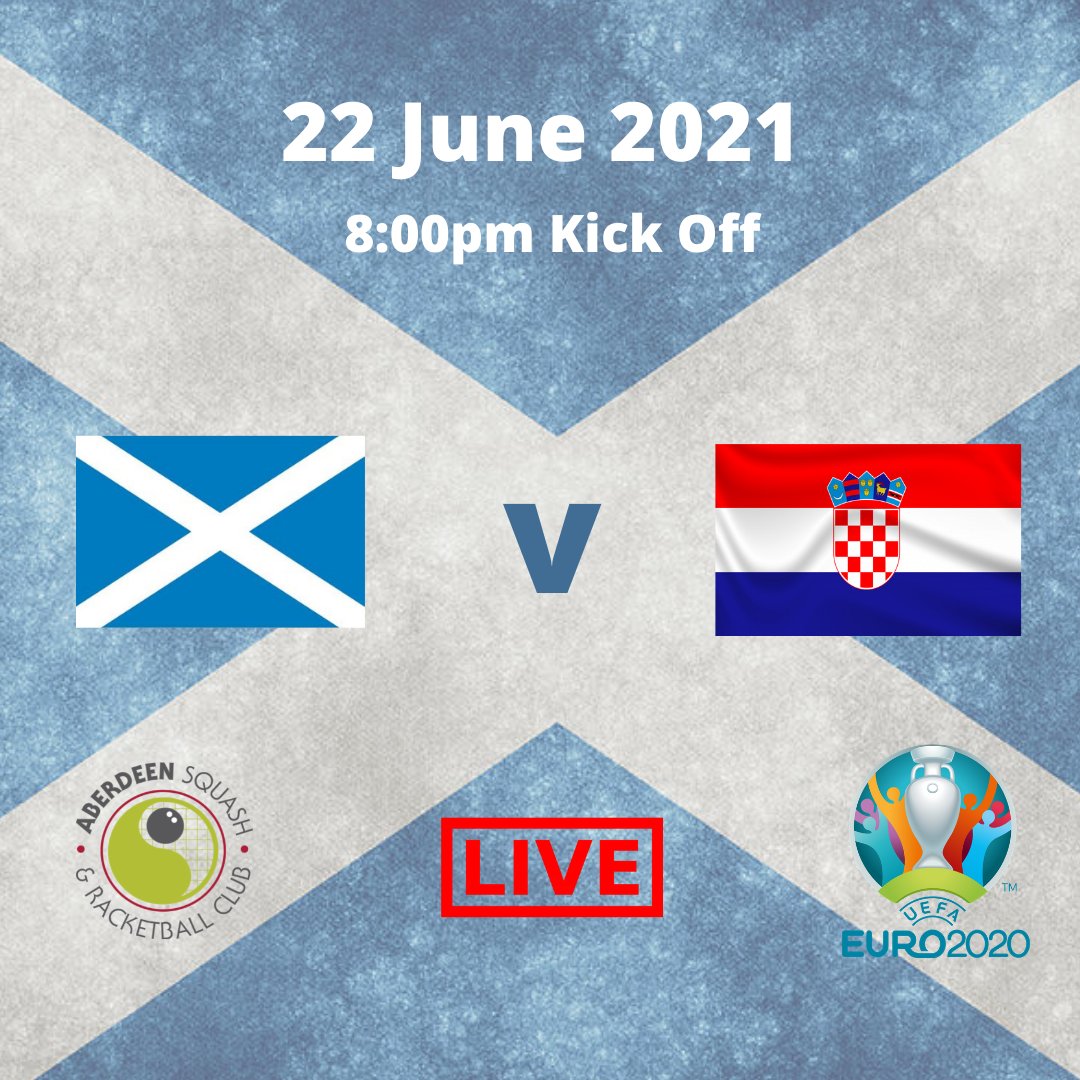 ⚽ LIVE FOOTBALL ON THE BIG SCREEN ⚽

Tuesday 22nd June - Euro 2020 Croatia v Scotland

Table service only from 7pm. To book your table email "club.manager@asrc.co.uk"

Social Distancing Rules Apply.