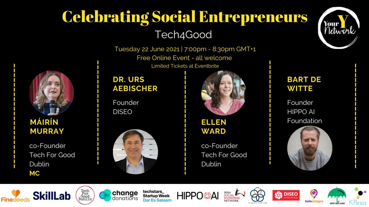 YourYNetworkHQ's tweet photo. Only One Day to Go!
Join us tomorrow evening in our global #networking event to connect with some inspiring individuals.
Register Now for your FREE ticket>>> https://t.co/ImNfA4kjDo
#socent #socentEU #socentIRL #tech4good #TechForGood #socialenterprise #socialinnovation https://t.co/jgTAJ5AsYa