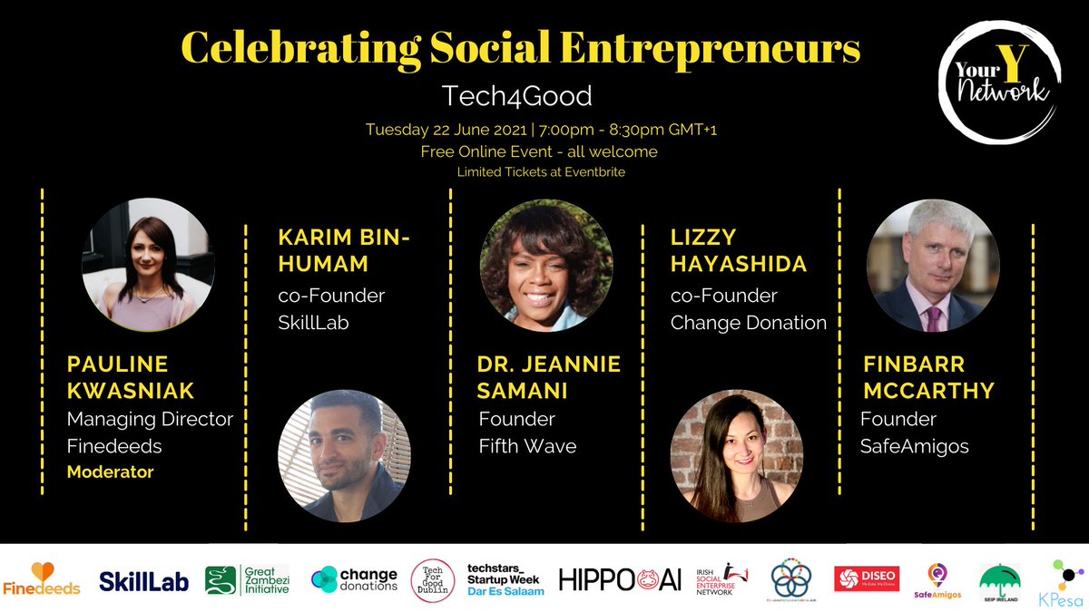YourYNetworkHQ's tweet photo. Only One Day to Go!
Join us tomorrow evening in our global #networking event to connect with some inspiring individuals.
Register Now for your FREE ticket>>> https://t.co/ImNfA4kjDo
#socent #socentEU #socentIRL #tech4good #TechForGood #socialenterprise #socialinnovation https://t.co/jgTAJ5AsYa