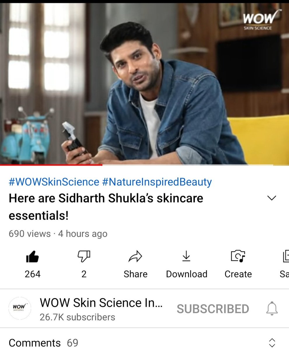 Wow skinscience has uploaded a video..on its YouTube channel.. guys go watch like and comment..
#SidharthShukla
#SidHearts