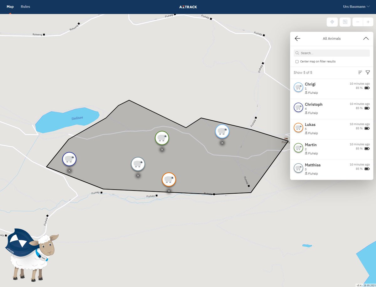 Day 7: After the first week, Chrigi, Martin, Matthias, Christoph and Lukas are doing well and enjoying the summer on the alpin pasture. #superhirt #axtrack <a href="/ax_track/">ax-track</a> <a href="/adnexo_gmbh/">adnexo GmbH</a>