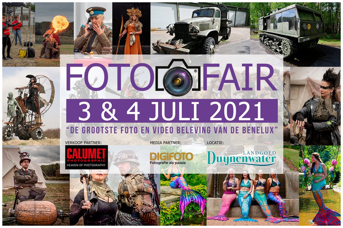ToDoIn040's tweet photo. Kom naar de FotoFair op 3 en 4 juli op Landgoed Duynenwater!
Info & Tickets: https://t.co/JLsuv0nGMf
Partners: @DFPro & @CalumetPhotoNL
#Fotofair #Calumetphoto #Digifoto #Workshops #Masterclasses #Fotografie #Nikon #Sony #Canon #Fujifilm #Tamron #Sigma #Duynenwater #Eersel https://t.co/0jk6qq23EB