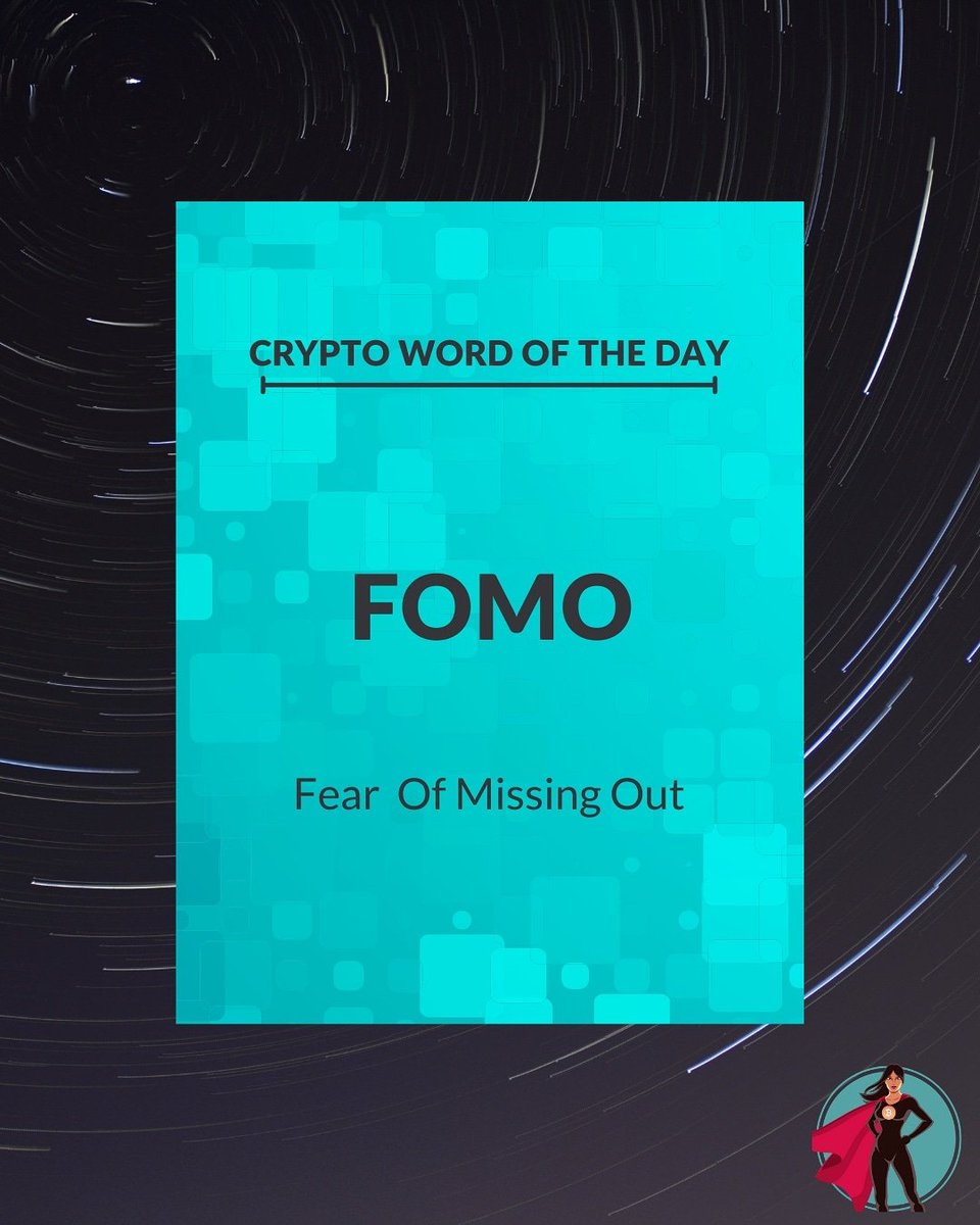 Eternal_Echoes_'s tweet image. Probably the most apt word for today: FOMO. What all the long term crypto investors are facing in the current market crash! 📉
#staytuned for more #cryptojargon 💯

#cryptotraders #cryptocatnupur #cryptobeginners #cryptonews #cryptomarket #cryptocat #fomo #cryptofomo #cryptocrash