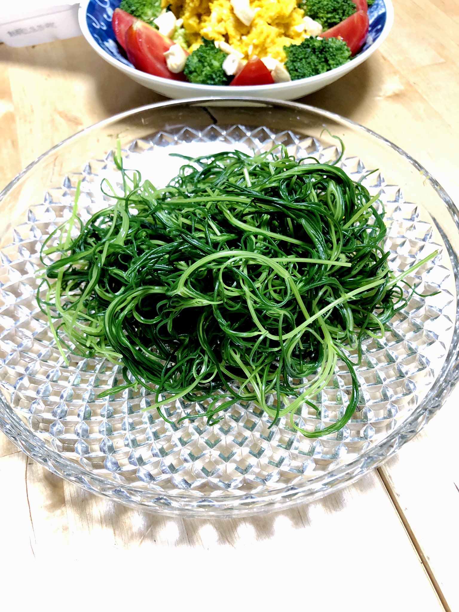 Food Sake Tokyo 坂本ゆかり おかひじき Okahijiki Salsola Komarovii Is A Green Vegetable With A Rich Slightly Crunchy Texture Hijiki Is A Black Sea Vegetable And This Okahijiki Is Called Hijiki Of