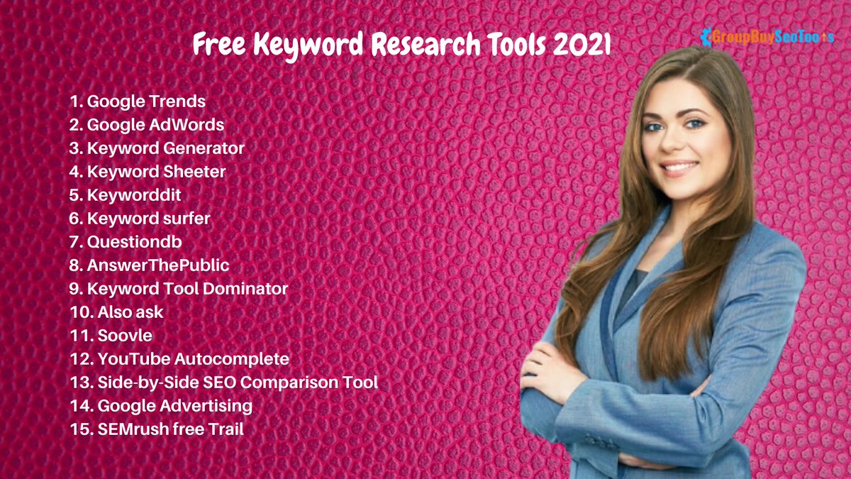SEOToolsTips1's tweet photo. Best 15 free keyword research tools you can try!That work for you as there are multiple overlaps in most tools.
👉👉👉Click Here:https://t.co/VS9cBrpGh6

#SEOTools #KeywordResearchTools #KeywordResearch #Keyword #BestResearchTool #FreeSEOTools #SEO #DigitalMarketing https://t.co/ky9SoPaKpu