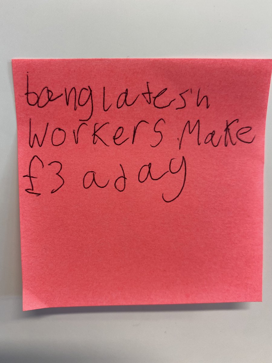 Humanities_KSS's tweet photo. 2Skye2 were recording facts from the “True Cost” documentary and learning the impact fast fashion has! #Article4  #Article14 #whomademyclothes https://t.co/HO1PPZTnoi
