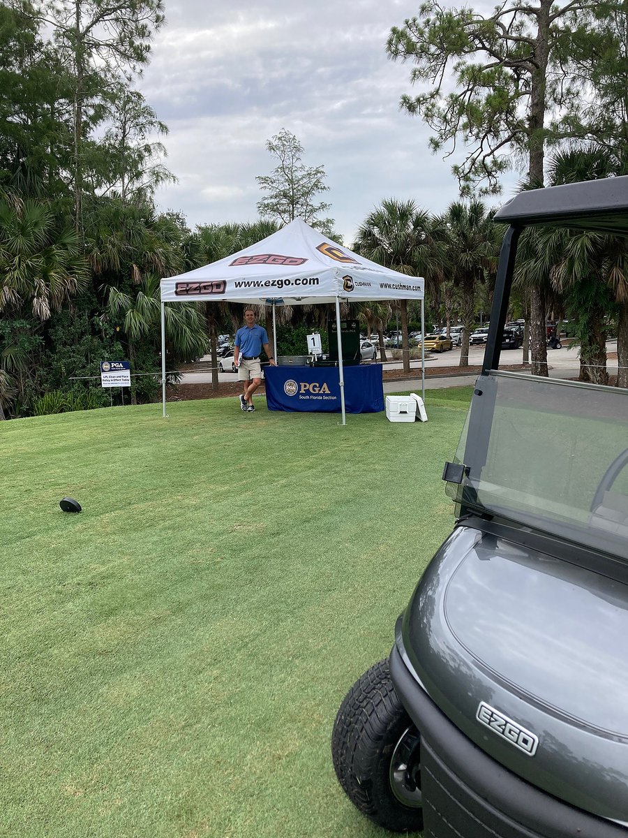 E-Z-GO was proud to be the presenting sponsor of the South Florida Open last week <a href="/BonitaBayClub/">Bonita Bay Club</a>.

#EZGO #Golf