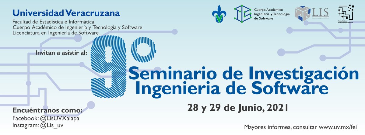lis_uv's tweet photo. En un momento más iniciamos la sesión vespertina de hoy de nuestro #SeminarioIS ¡no te lo pierdas!
https://t.co/5zWgkYWpXR https://t.co/8kjxM4BN3R