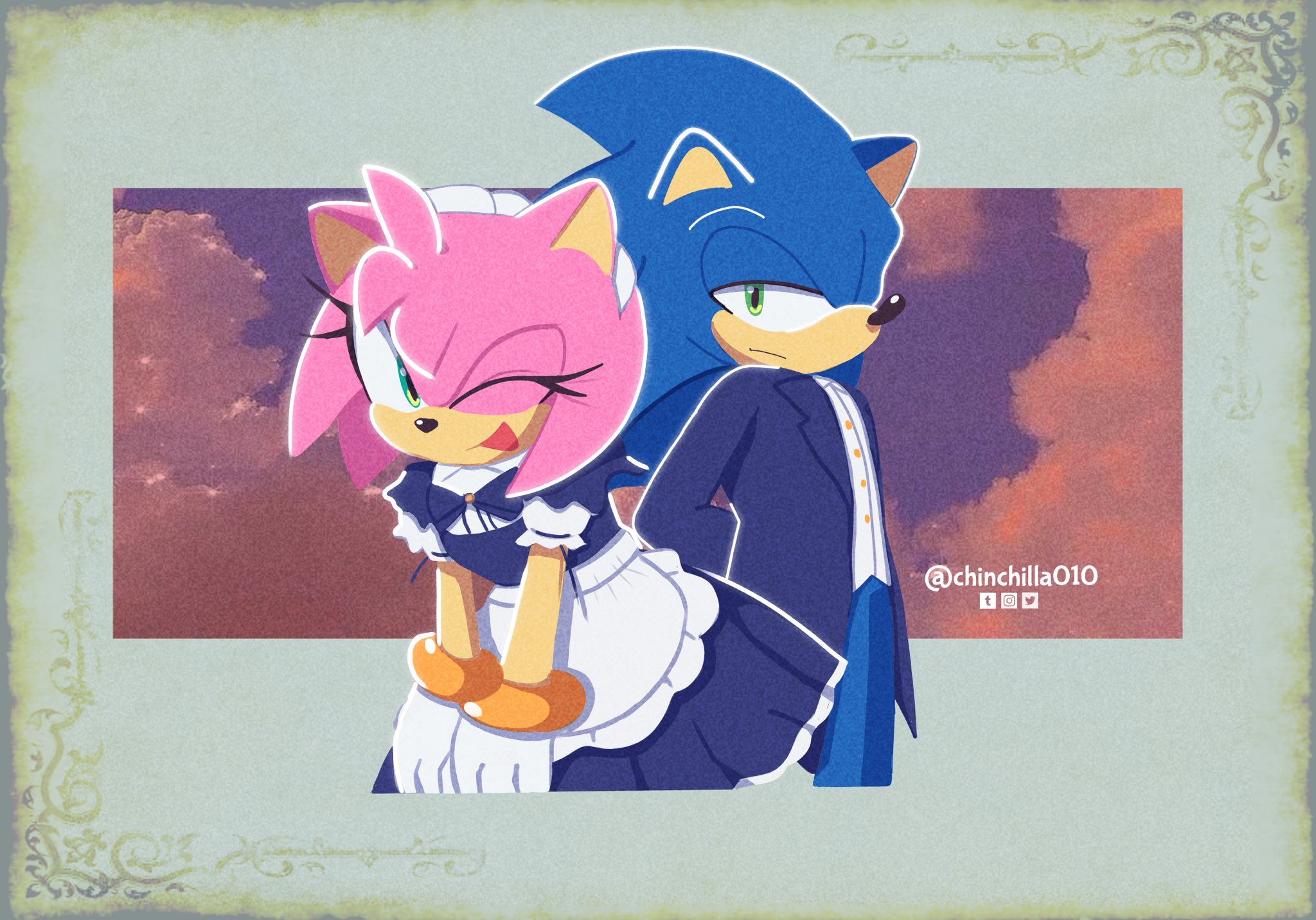 チンチラ⭐ on X: AAAAAND A HAPPY ENDING #SonAmy