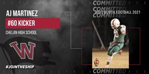 Coach__Shaw's tweet photo. Welcome to the family @ajmarttt ❗️AJ has a big time leg and we are excited about his potential to continue the legacy of great specialist at WU. Go Bucs❗️ #JoinTheShip #Committed2021 https://t.co/x83G564Hwa