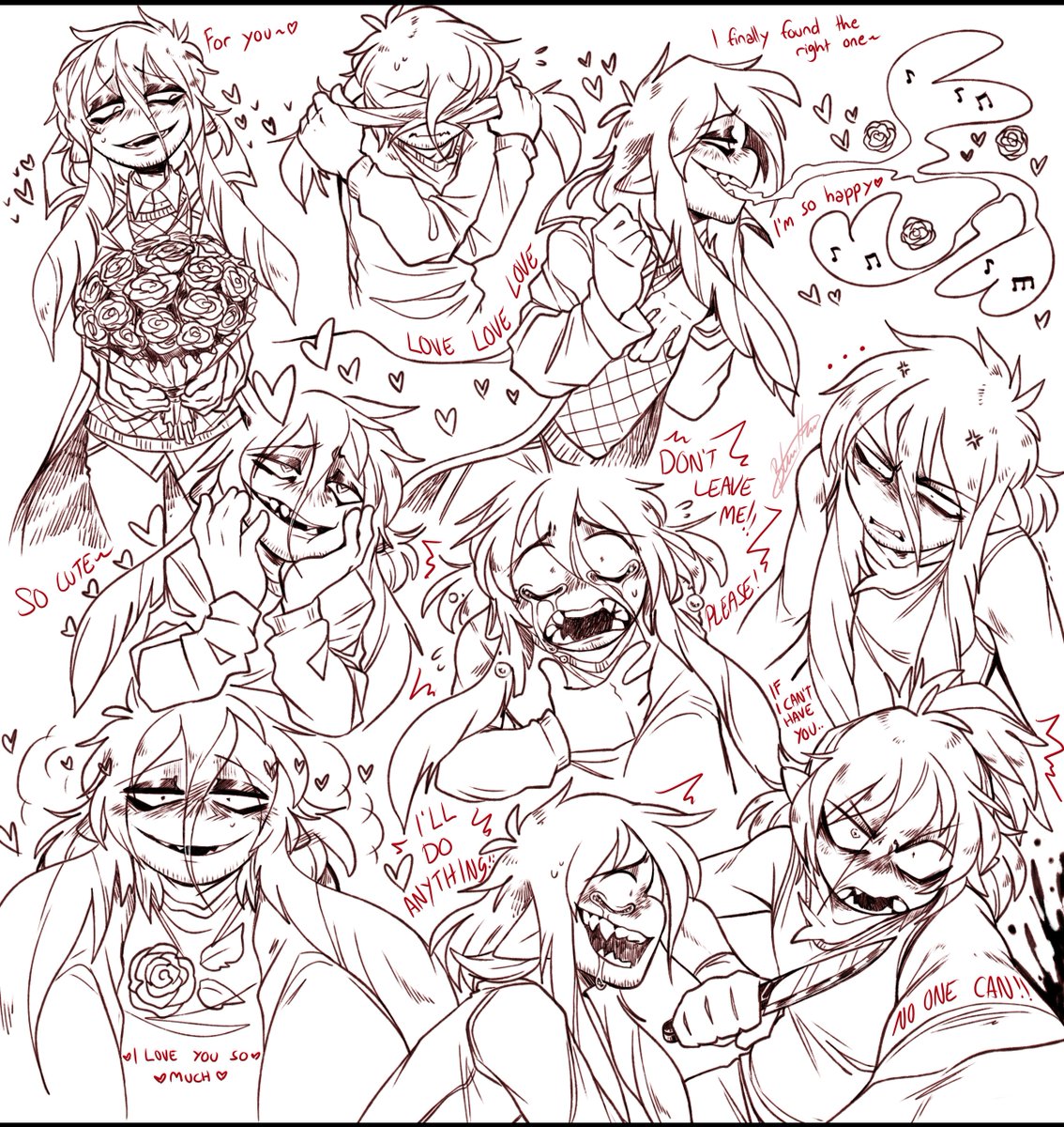 Stalker doodles