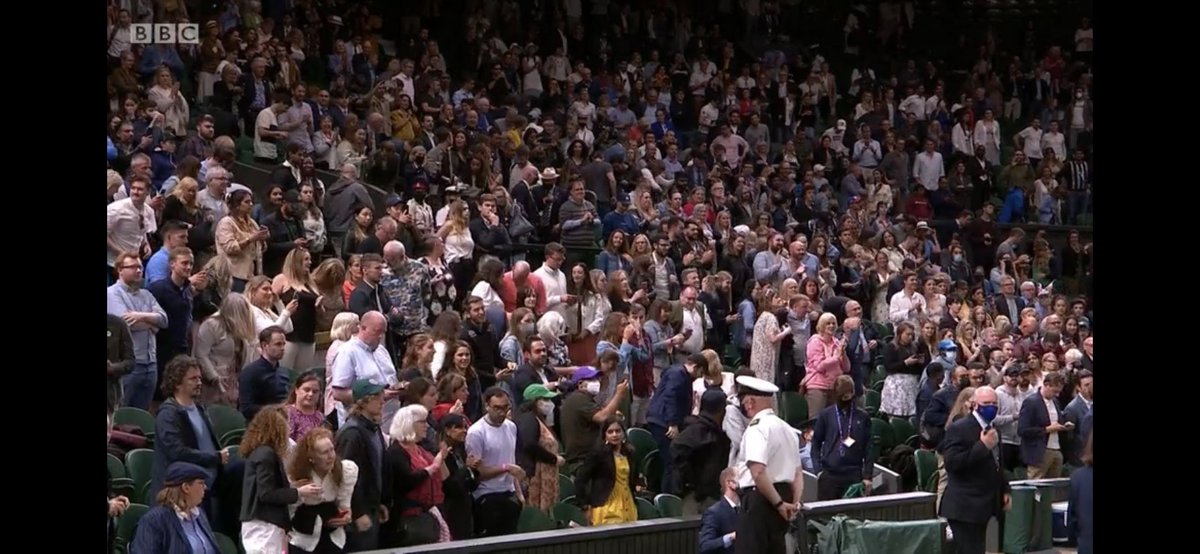 I am genuinely happy to see Wimbledon looking like this but please can someone tell me why I’m not allowed to go to my daughter’s sports day!? This makes NO sense at all? ⁦<a href="/BorisJohnson/">Boris Johnson</a>⁩ ⁦<a href="/sajidjavid/">Sajid Javid</a>⁩ parents deserve answers but most importantly our children do!