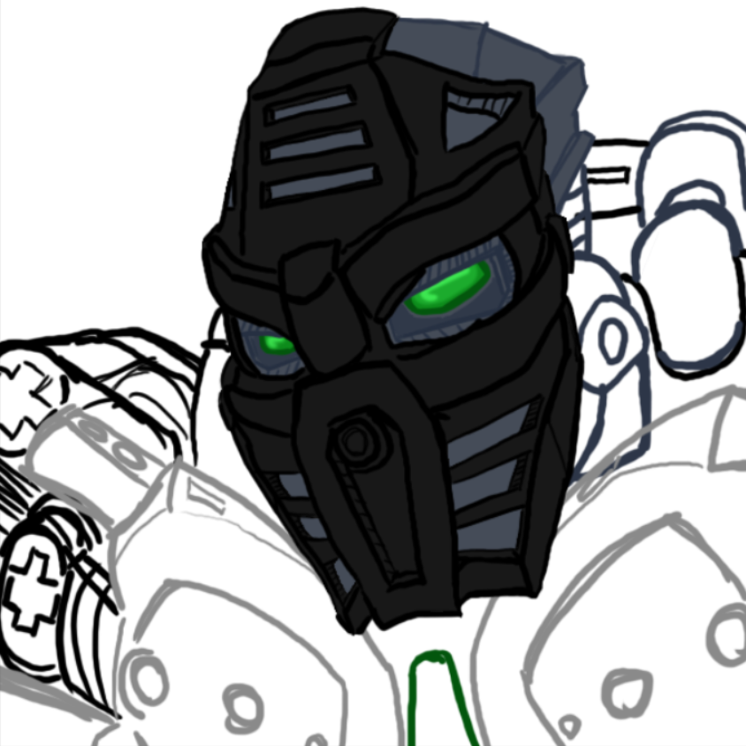 reeeidraws's tweet photo. A WIP of a portrait of my redesigned #Onua
He sports the adaptive #pakari #nuva designed by @Galva_Nize
#bionicle #bonkle #toa #lego #fanart #robot #art #drawing #draw #doodle #wip #artwork #sketch #sketching #earth https://t.co/FuOkIDwOLh