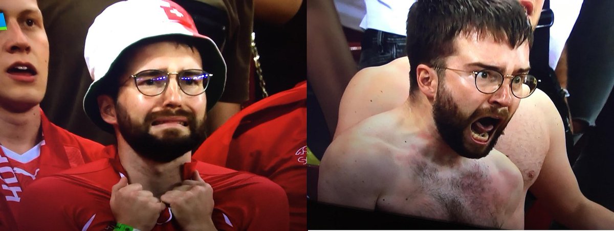 timolsky's tweet image. This same guy at 87mins and 91 mins is just the best.