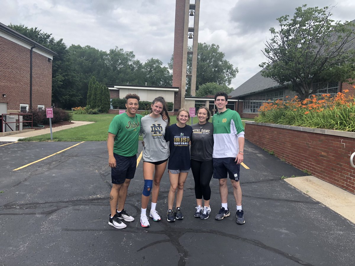 Community Commitment (@ndcommitment) on Twitter photo Thankful to be back in the community making a difference. Thank you to members from the <a href="/NDBaseball/">Notre Dame Baseball</a>, <a href="/NDsoftball/">Notre Dame Softball</a> and <a href="/NDvolleyball/">Notre Dame Volleyball</a> for taking the time to help our friends at St. Anthony de Padua! @NotreDameSWD #IrishInTheCommunity Thankful to be back in the community making a difference. Thank you to members from the <a href="/NDBaseball/">Notre Dame Baseball</a>, <a href="/NDsoftball/">Notre Dame Softball</a> and <a href="/NDvolleyball/">Notre Dame Volleyball</a> for taking the time to help our friends at St. Anthony de Padua! @NotreDameSWD #IrishInTheCommunity