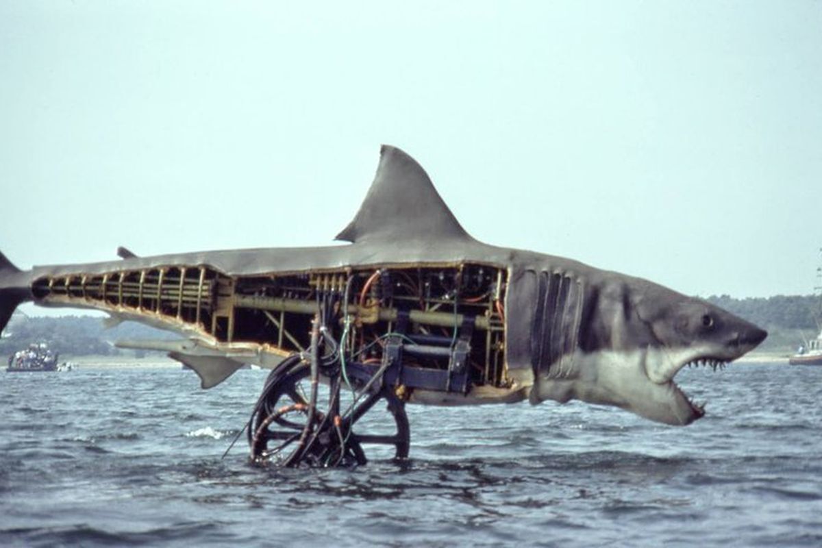 nofilmschool's tweet photo. Here's your movie rec this week! 'Jaws' (1975), directed by Steven Spielberg! It's a brilliant metaphor about the disillusion of the American Dream in the post Vietnam era. Oh, and it's the best monster movie ever made. Enjoy! https://t.co/7lXtZCDNQs