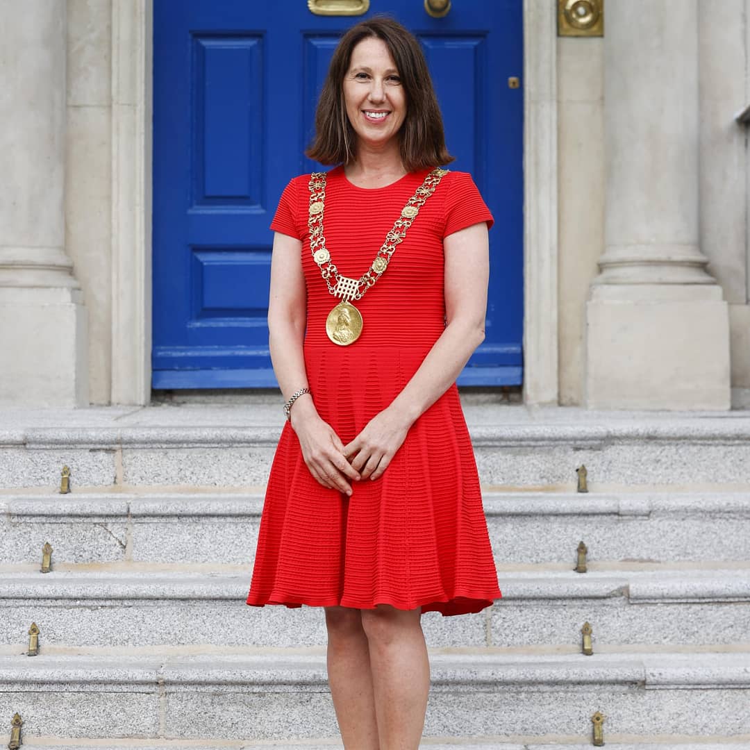 LordMayorDublin's tweet photo. Congratulations to our new 353rd Lord Mayor of Dublin Alison Gilliland on her election. The 10th female to hold the post. https://t.co/X1a3wHVQI1