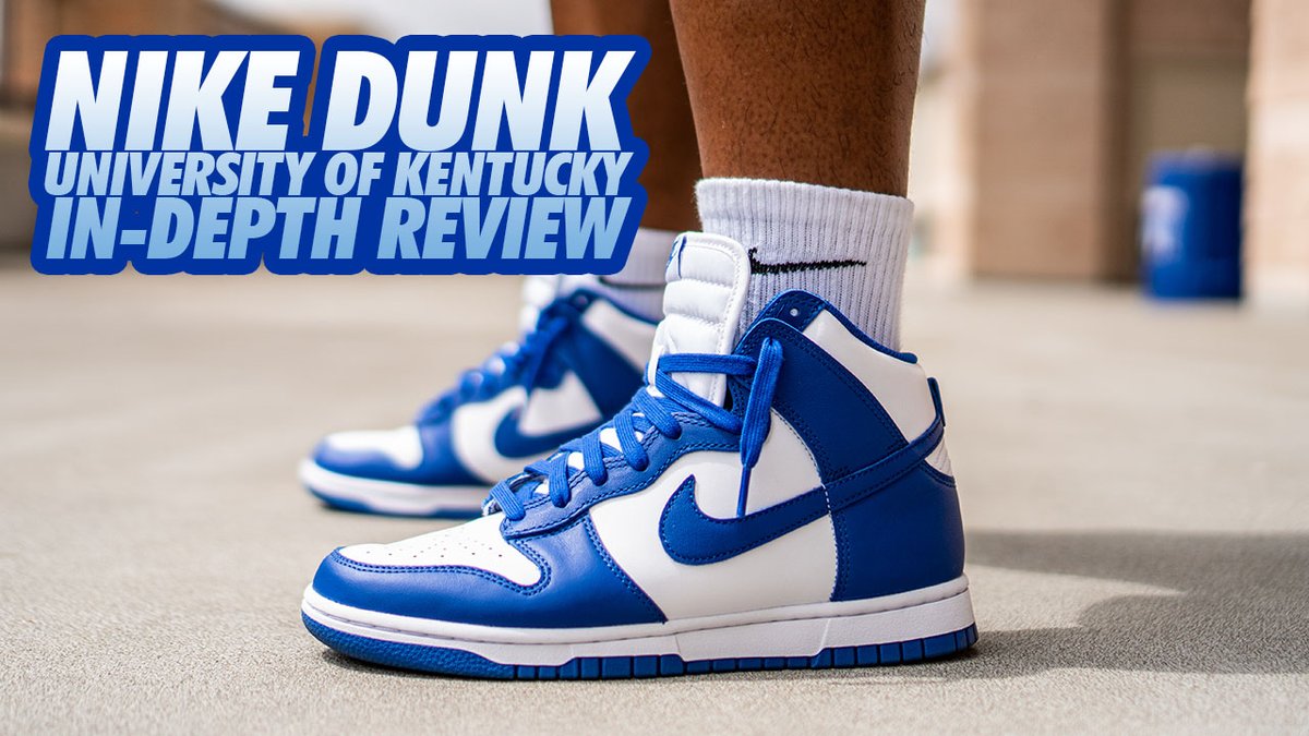 ChrisCataluna_'s tweet photo. NEW VID! KENTUCKY NIKE DUNK HIGH REVIEW!
LIKE & SUBSCRIBE via link:
https://t.co/XPPWSLrBul
#kentuckydunk #snkrs https://t.co/vw9lkJuleK